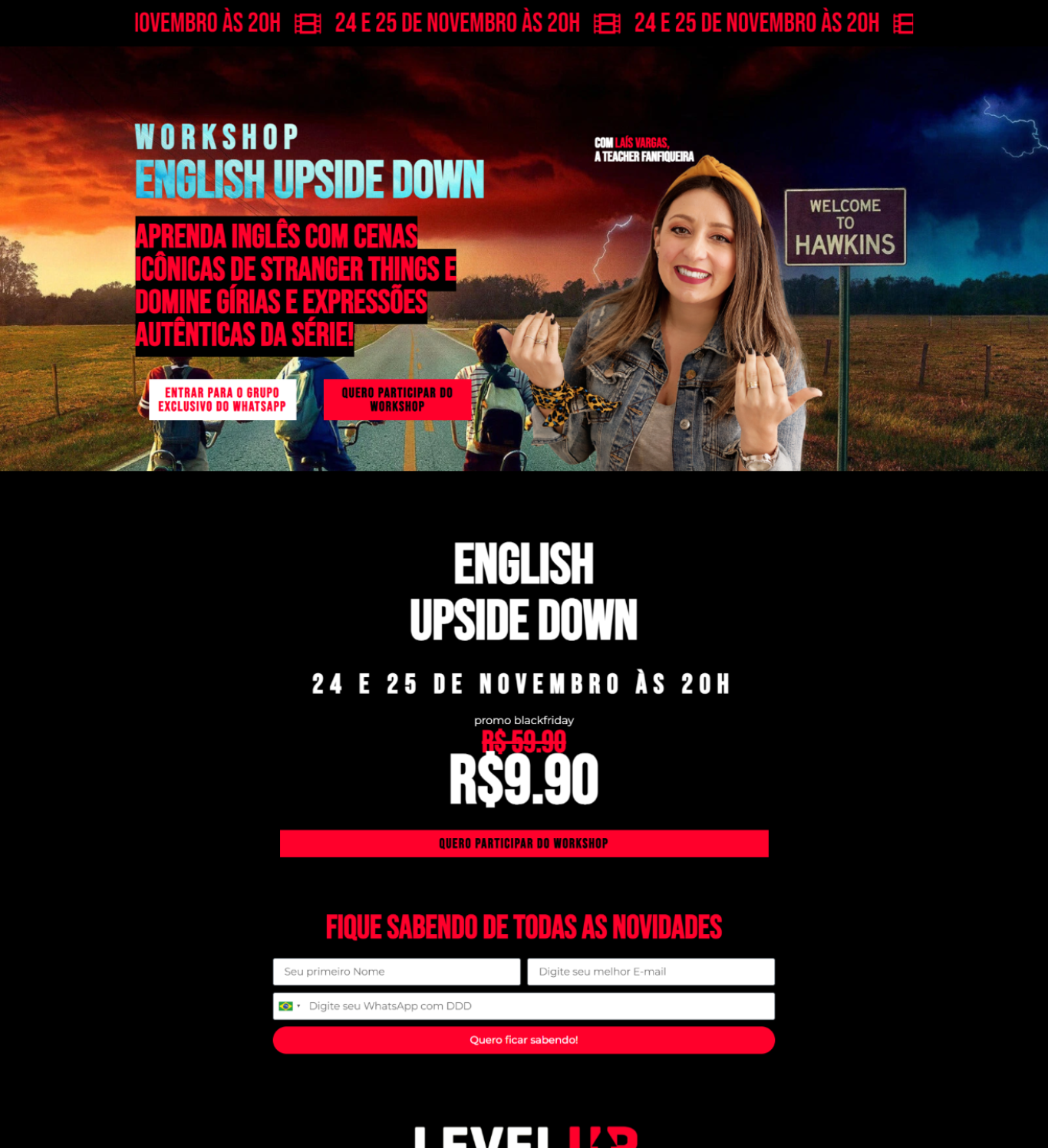 Workshop Upsite Down